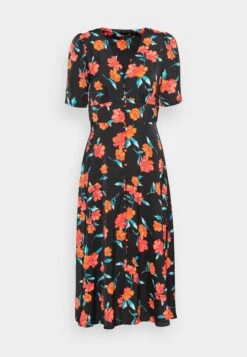 Anna Field Robe De Jour - Black /Red/Multi Coloured -Anna Field Boutique 006c04d28c064a0e9bc6ab0d09931ab3