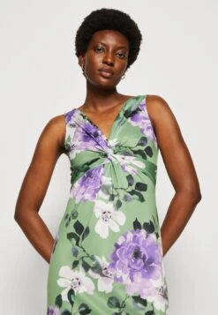 Anna Field Robe En Jersey - Green/Purple/White -Anna Field Boutique 04d9fb8a29b34b39a5b5e2188722089f
