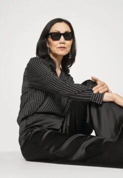 Anna Field T-Shirt À Manches Longues - Black/White -Anna Field Boutique 067462f5c0a24b1e9d5ace8b3d297d03