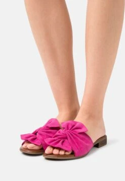 Anna Field Leather - Mules - Pink -Anna Field Boutique 06979fd7974e4075852acef09063e983