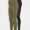 Leggings Maternity - Legging - Black/Olive -Anna Field Boutique 0c35f26127bc41dc8293a570506ced22