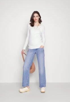 Nursing - Button Opening - Pullover - White 10 Nursing - Button Opening - Pullover - White -Anna Field Boutique 11b00c630f284382979b809d38e25bf7