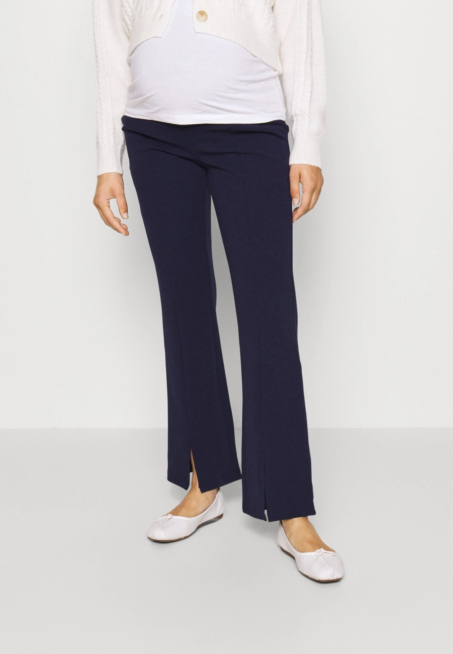 Maternity Business Flare - Pantalon De Survêtement - Dark Blue 3 Maternity Business Flare - Pantalon De Survêtement - Dark Blue