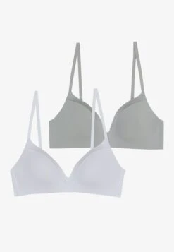 Anna Field 2 Pack - Soutien-Gorge Invisible - White/Grey -Anna Field Boutique 16c5969d2cbf435b905ecc453f1fe462