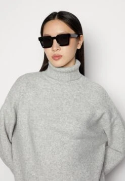 Anna Field Pullover - 112 - Mottled Grey -Anna Field Boutique 1be76b9d5bb84676984f87cd2177e61c