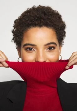 Anna Field Pullover - Red 11 Anna Field Pullover - Red -Anna Field Boutique 1d6a9f4fd3e447a0866050ff5ebbf45b