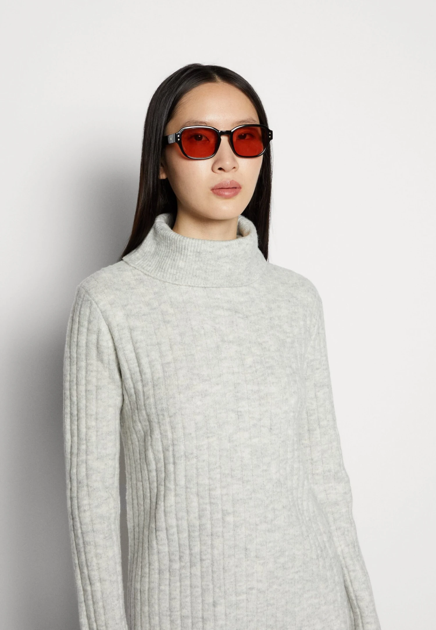 Anna Field Robe Pull - Mottled Light Grey 6 Anna Field Robe Pull - Mottled Light Grey – Image 4