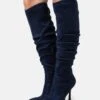 Anna Field Bottes - Blue -Anna Field Boutique 1e8df7bcfe6b4a64ae36430796f217f3