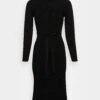 Anna Field Rollkragen Ripp Mini Strickkleid Mit Gürtel - Robe Pull - Black 1 Anna Field Rollkragen Ripp Mini Strickkleid Mit Gürtel - Robe Pull - Black -Anna Field Boutique 2024251ea16c4c36951f80dd4dcc6e15