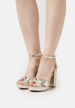 Anna Field Leather - Sandales À Talons Hauts - Gold