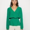 Anna Field Peplum - Blouse - Green -Anna Field Boutique 26407911393d4278ba2d1fe31237453d