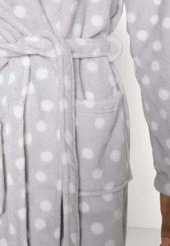 Anna Field Peignoir - Grey/White -Anna Field Boutique 26e216a1b8f4497bb17bb80d008af36c