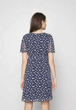 Robe De Jour - Dark Blue/White 9 Robe De Jour - Dark Blue/White -Anna Field Boutique 39e2060c29a641048ced2b63c21009d8