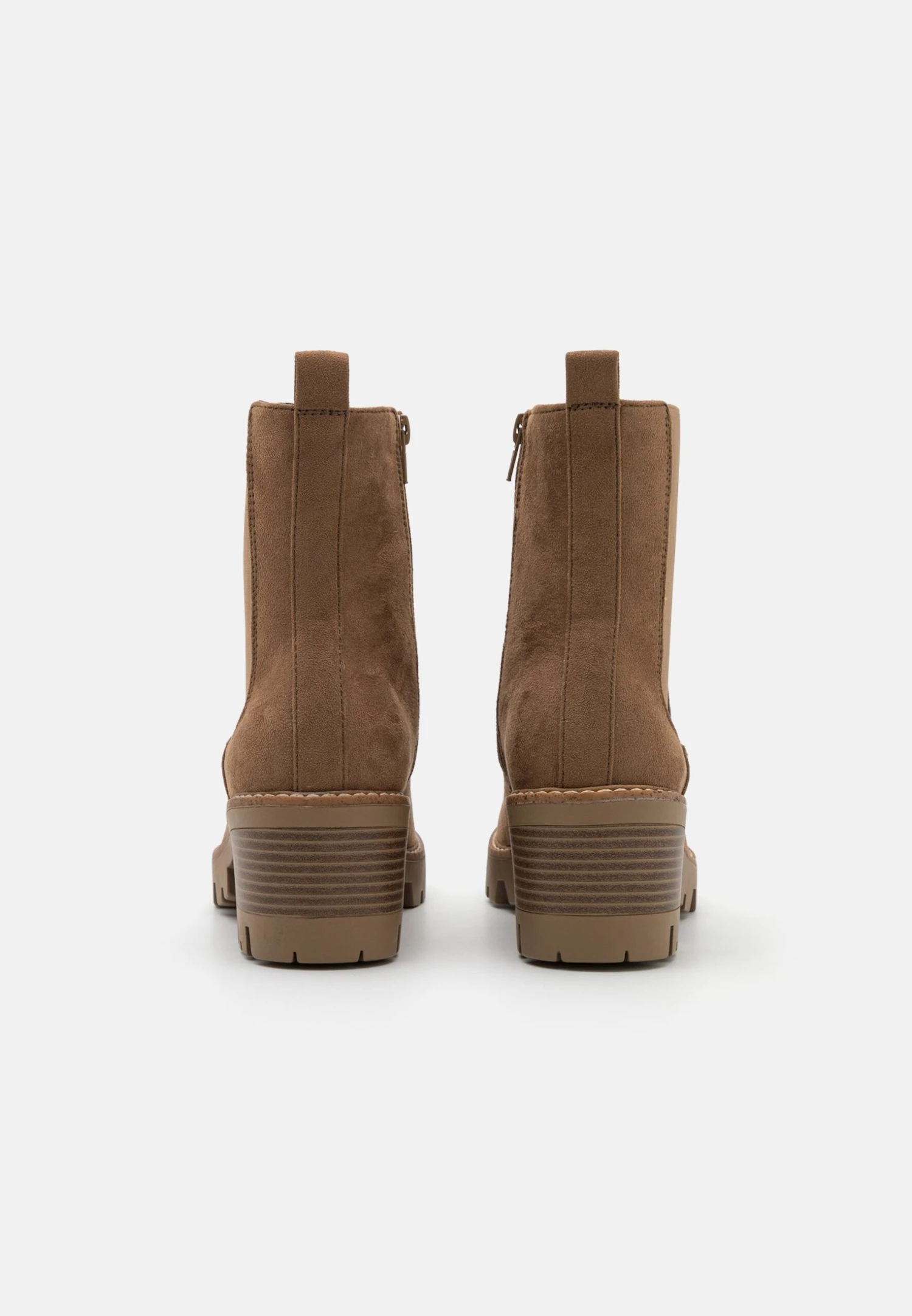 Anna Field Bottines À Plateau - Taupe 6 Anna Field Bottines À Plateau - Taupe – Image 4