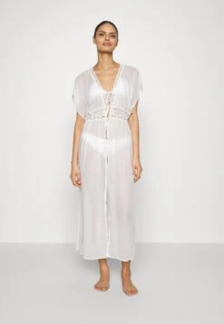 Anna Field Embroidered Cover Up / 802 - Black - Accessoire De Plage - 001 - White