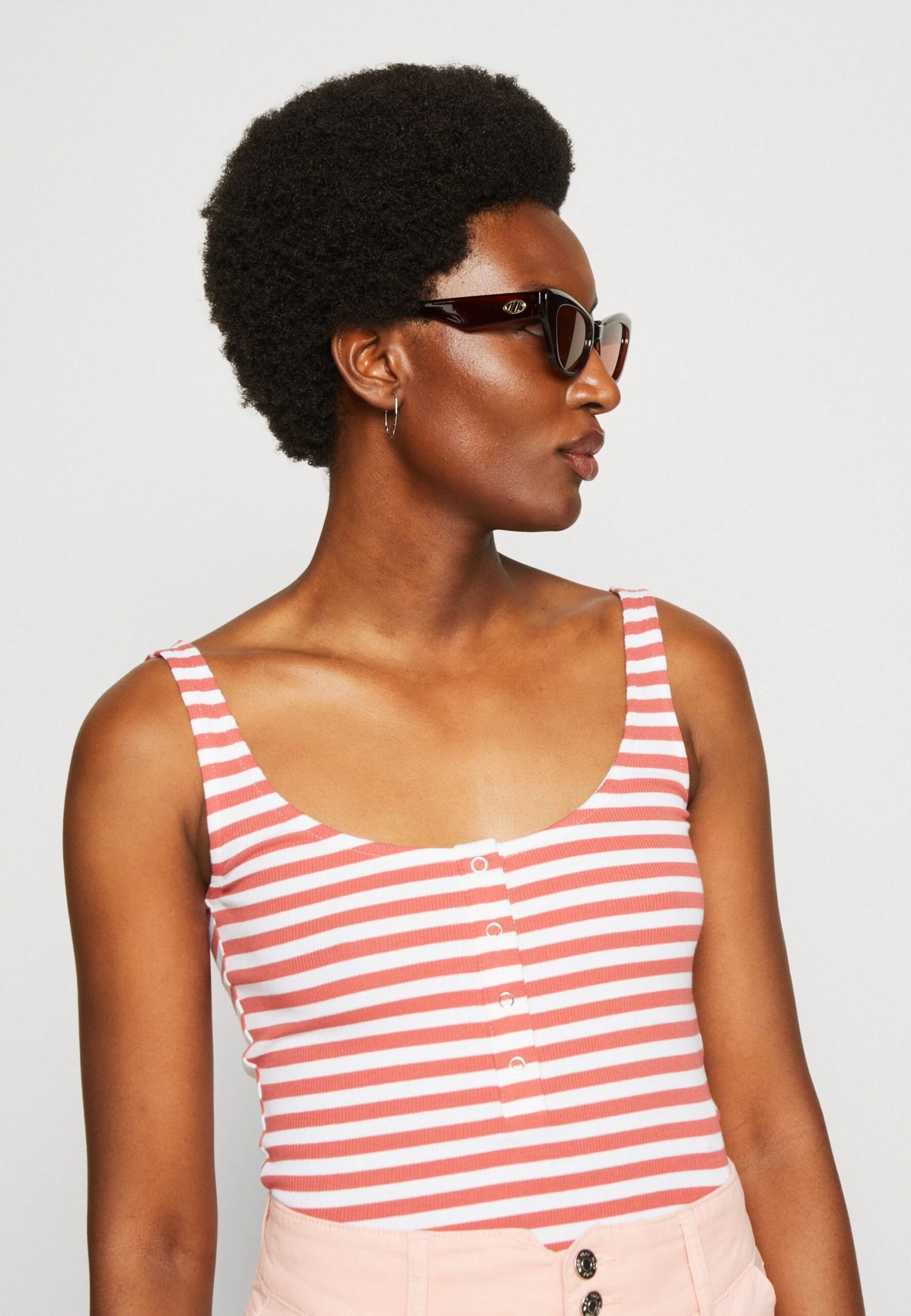 Anna Field Débardeur - White/Red 6 Anna Field Débardeur - White/Red – Image 4