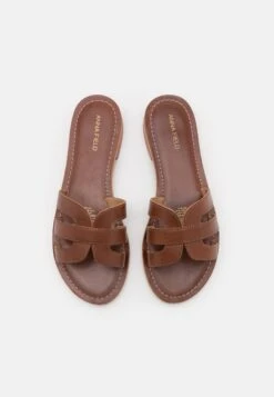 Anna Field Leather - Mules - Brown -Anna Field Boutique 3fe1022d6f234b95839c3f88aa5e6e6c