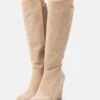 Anna Field Leather - Bottes Compensées - Beige -Anna Field Boutique 4002c1c6642e4ae382b206acdb761c4c