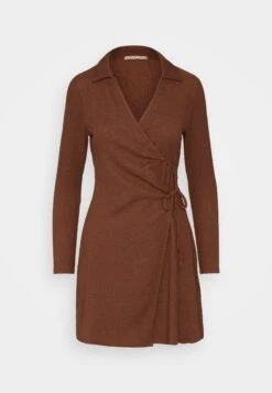 Anna Field Robe De Jour - Dark Brown -Anna Field Boutique 475a2e27834c4a8db62b6226569e9d80