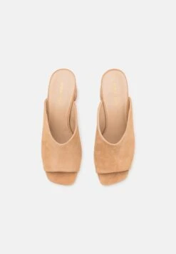 Anna Field Leather - Mules À Talons - Beige -Anna Field Boutique 47d2b1a2fb1a45e7a821141bb5e25765