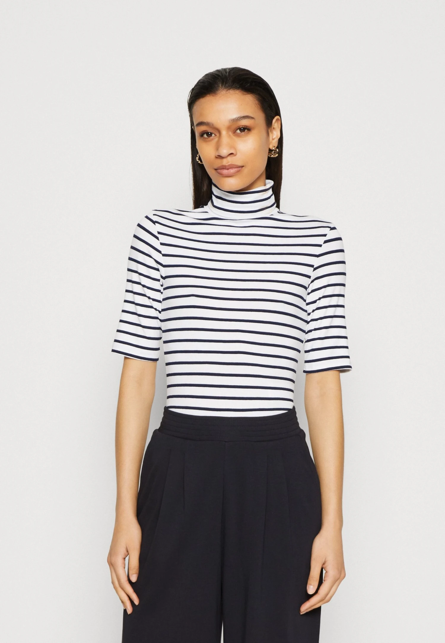 Anna Field T-Shirt Imprimé - White/Dark Blue 3 Anna Field T-Shirt Imprimé - White/Dark Blue
