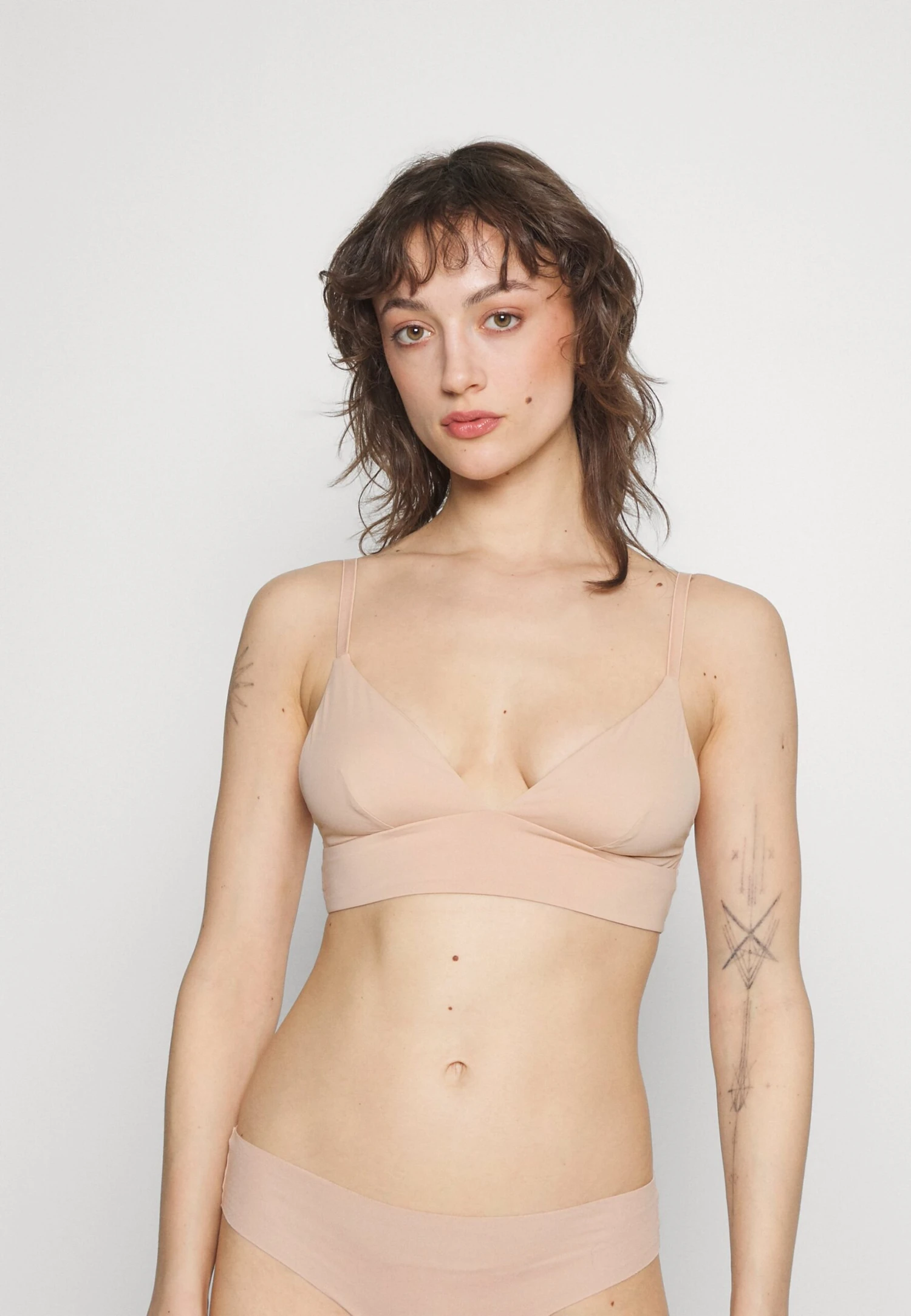 Anna Field 3 Pack - Brassière - Grey/White/Nude 4 Anna Field 3 Pack - Brassière - Grey/White/Nude – Image 2