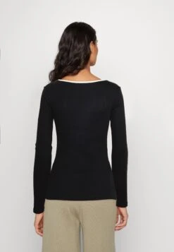 Anna Field T-Shirt À Manches Longues - Black 9 Anna Field T-Shirt À Manches Longues - Black -Anna Field Boutique 54965c880cd74c5d984627d0b2aec978