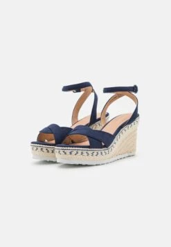 Anna Field Sandales Compensées - Dark Blue -Anna Field Boutique 635f388c5de945f384386a94cd632f72