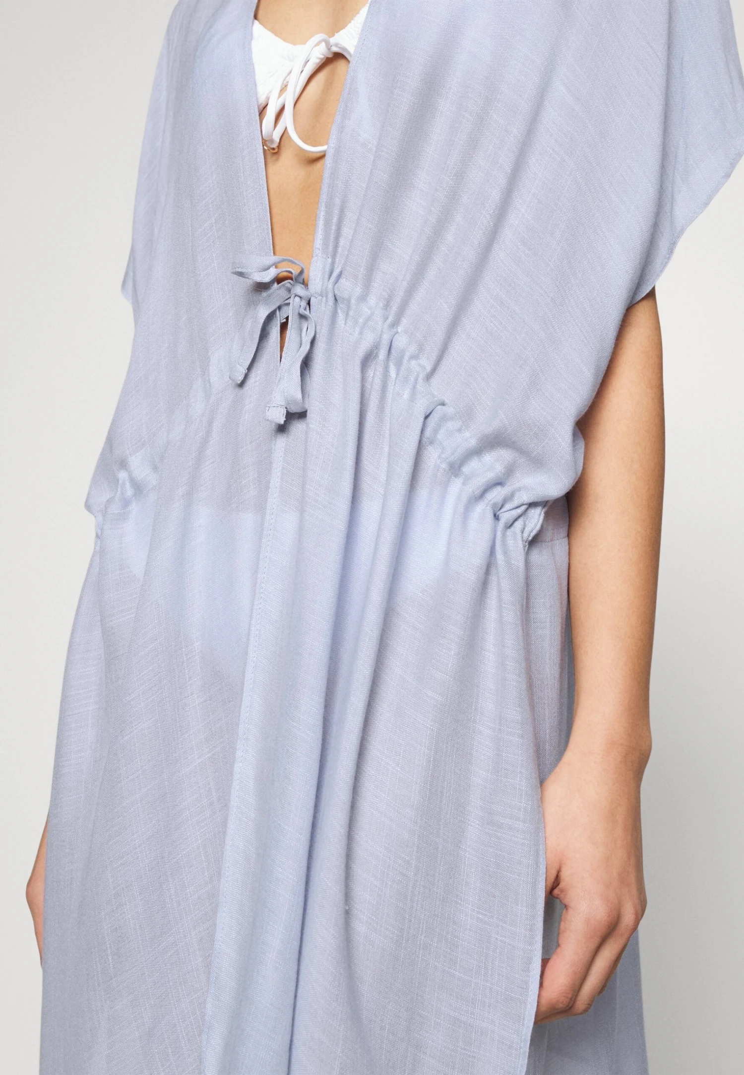 Anna Field Printed Short Kimono / 606 - Khaki_003 - Off-White - Accessoire De Plage - 502 - Blue 7 Anna Field Printed Short Kimono / 606 - Khaki_003 - Off-White - Accessoire De Plage - 502 - Blue – Image 5