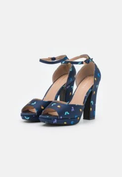 Anna Field Sandales À Plateforme - Dark Blue -Anna Field Boutique 66213a05e8bc4245b610d9614ae4f643
