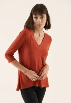 Anna Field 2 Pack - T-Shirt À Manches Longues - Red/Black -Anna Field Boutique 664d3c58289846a3b73c9e7fa2fae99f