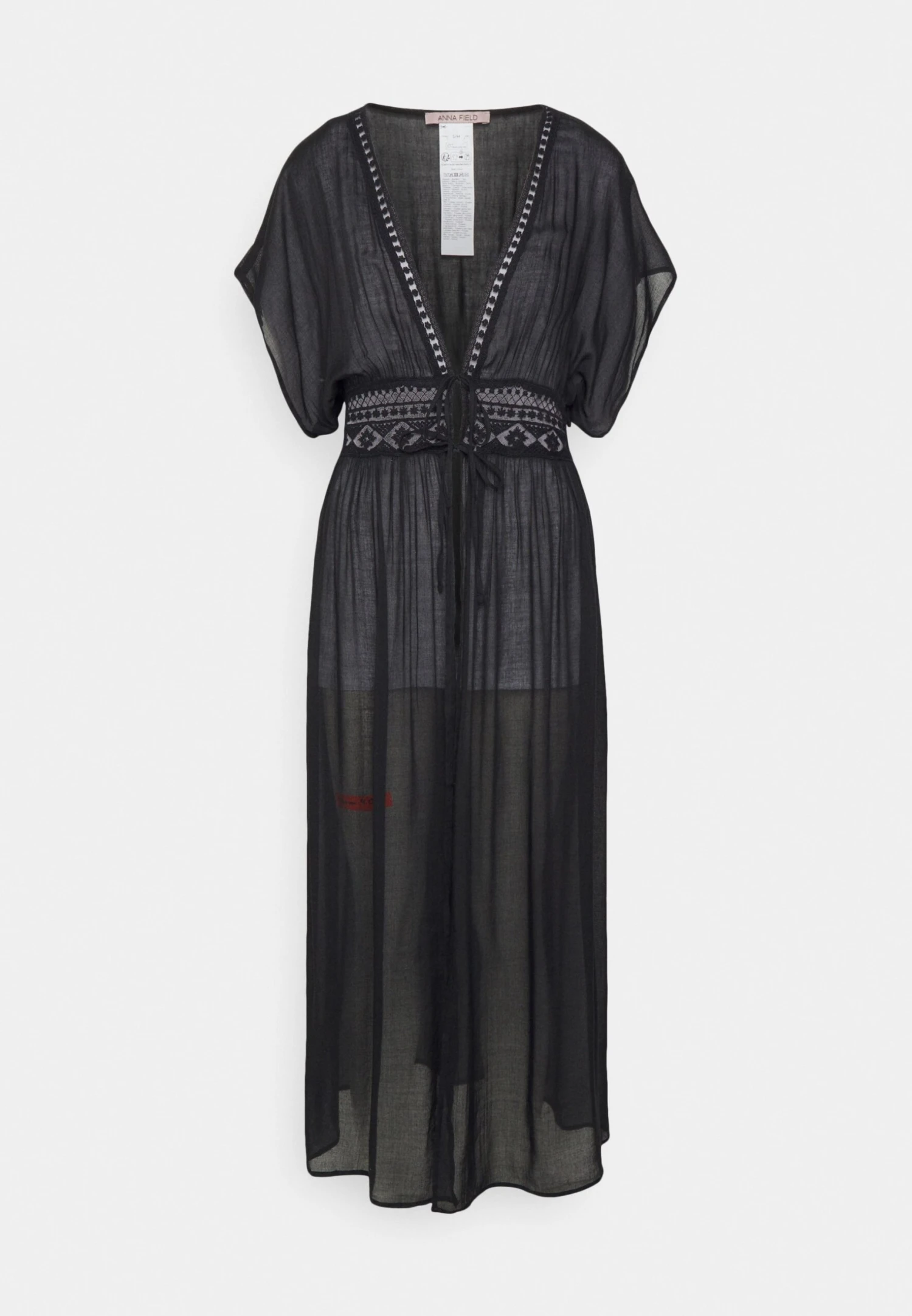 Anna Field Embroidered Cover Up / 802 - Black - Accessoire De Plage - 802 - Black 6 Anna Field Embroidered Cover Up / 802 - Black - Accessoire De Plage - 802 - Black – Image 4