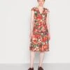 Anna Field Robe En Jersey - Multi Coloured/Orange -Anna Field Boutique 690672e3d3c74bf49af5d899b82d2afc