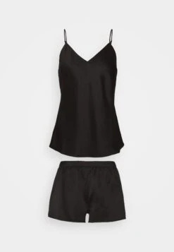 Anna Field Simple Satin Short Set - Pyjama - Black -Anna Field Boutique 6cdc83e9cc234a4f86b638ff56d1ec4d
