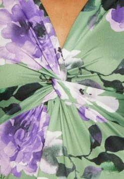 Anna Field Robe En Jersey - Green/Purple/White -Anna Field Boutique 6d49ca14b37e404597e9af07378a41e7