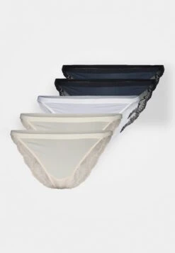 Anna Field 5 Pack - Slip - White/Dark Blue/Nude -Anna Field Boutique 6e25791cff2049c5bdd17cd6b88d628f