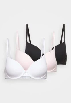 Anna Field Sunlight 3Pack Tshirt Bra - Soutien-Gorge Invisible - 402 - Pink_001 - White_802 - Black -Anna Field Boutique 86557765579c4e3f801767c3937b4035