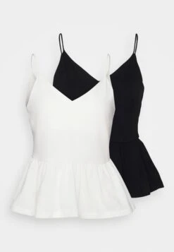 Petite 2Pack - Blouse - Black/ White 12 Petite 2Pack - Blouse - Black/ White -Anna Field Boutique 86be941200074af281958dcb1a7a45a0