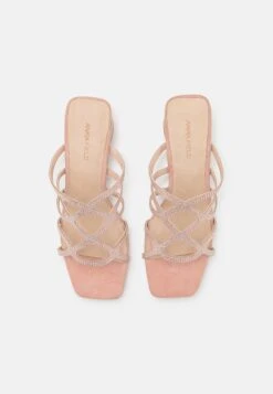 Anna Field Leather - Mules À Talons - Light Pink -Anna Field Boutique 8b17779f89b54f6788f1e0797b95d9f7