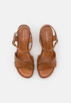 Anna Field Leather - Sandales À Talons Hauts - Cognac -Anna Field Boutique 8b26f1dc58dd45cc9b7ad8436c550397