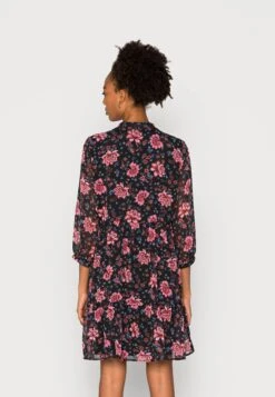 Anna Field Robe De Jour - Blue/Red -Anna Field Boutique 90340e5f63e34216994f6fb1139ea053