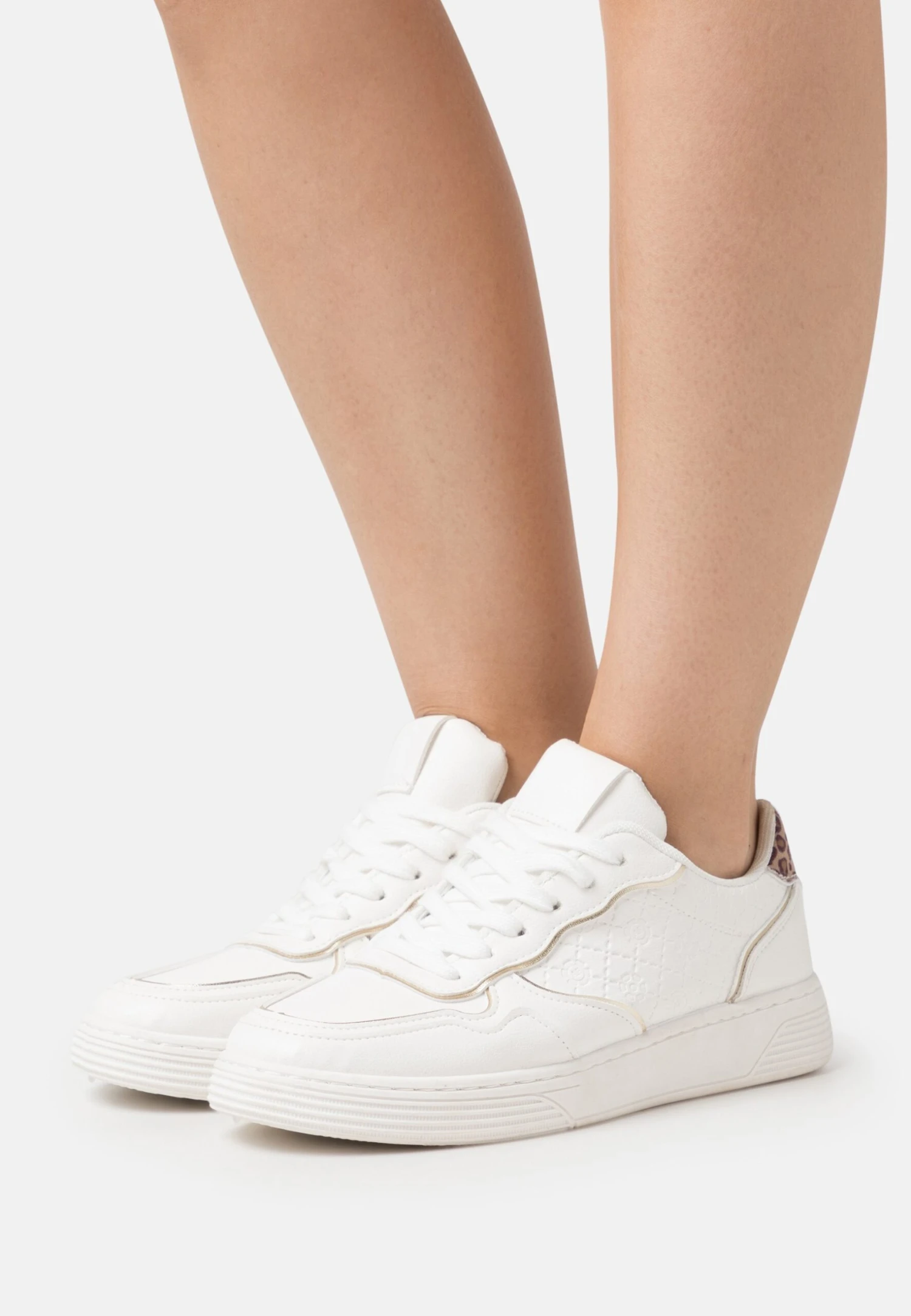 Anna Field Baskets Basses - White/Multi-Coloured 3 Anna Field Baskets Basses - White/Multi-Coloured