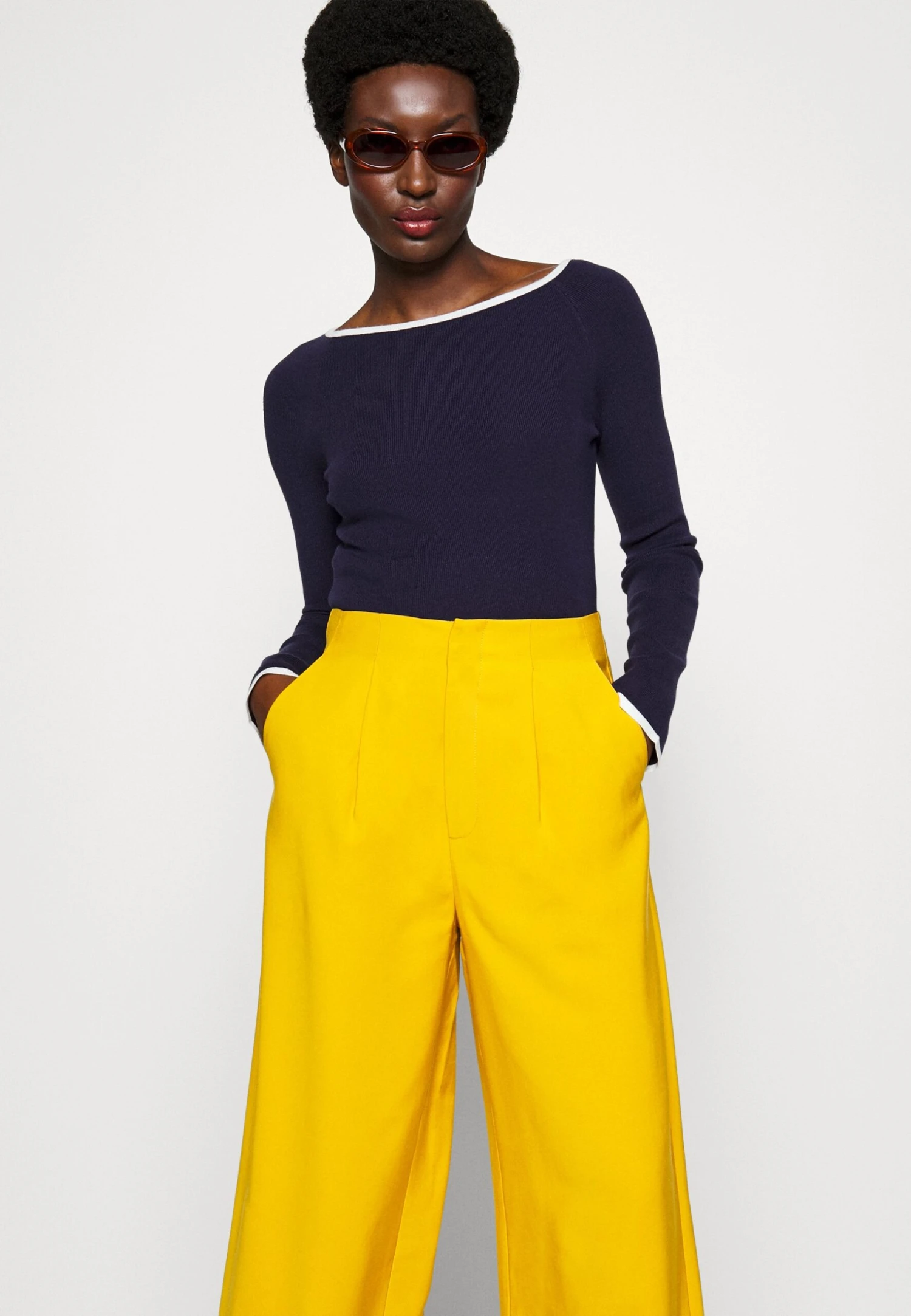 Anna Field Pantalon Classique - Dark Yellow 6 Anna Field Pantalon Classique - Dark Yellow – Image 4