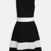 Anna Field Robe Fourreau - Black/White