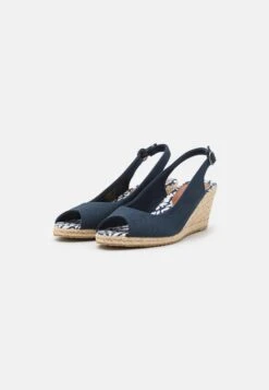 Anna Field Sandales Compensées - Dark Blue -Anna Field Boutique 9cf2e1393d8e4449baaccbba4892c260