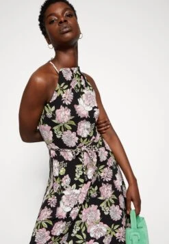 Anna Field Robe En Jersey - Black/Pink -Anna Field Boutique a16ba7eb696743bba3969142b052e72e