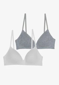 Anna Field 2 Pack - Soutien-Gorge Invisible - Grey/White -Anna Field Boutique a2291e4afc354009846bafe1d8d232dc