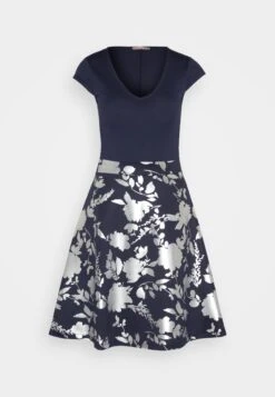 Anna Field Robe En Jersey - Dark Blue/Silver -Anna Field Boutique a7fb96fc199a42889e31545927bcc4b8