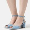 Anna Field Leather - Sandales - Light Blue