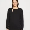 Anna Field Sweatshirt - Black -Anna Field Boutique bbd8ae65d0bf4e2f8eefdd44a73c1344